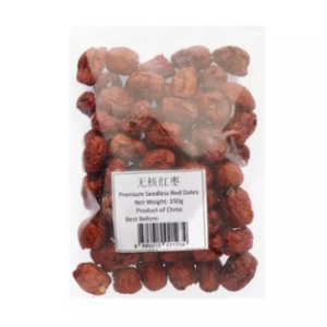 Premium Red Dates (Seedless) 无核红枣 150g