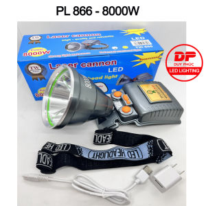 ĐÈN PIN ĐỘI ĐẦU LED SIÊU SÁNG ( PIN DUNG LƯỢNG CAO )  PL 866 ( 8000W) – PL 867 ( 6000W)