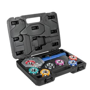 SUPERSS Manual Hydraulic Hose Crimping Tool Auto A/C Hose Hydra-Crimper Repair Air Condition Hose Entirety or Fission