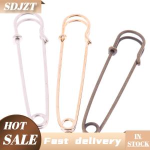 SDJZT 12pcs Large Heavy Duty Stainless Steel Big Jumbo Safety Pin Blanket Crafting