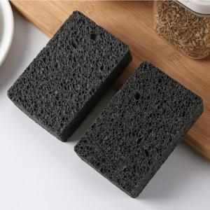 Natural wood pulp sponge Super Absorbent cleaning cotton pot and dish scrubbing cotton Kitchen Cleaning Tool