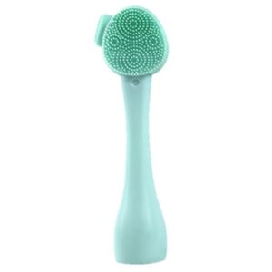STARGOODS Tóc mềm Bàn chải rửa silicon Hai Cầm tay Dụng cụ làm sạch da Di động Loại bỏ mụn đầu đen Bàn chải làm sạch dụng cụ chăm sóc da Rửa sâu