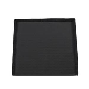 Small Fridge Silicone Mats 23.62x23.62in Washable Drip Pan with Raised Edge Design Protective Mats for Easy Cleaning