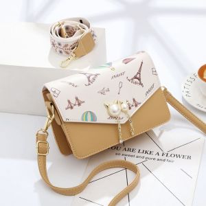 Tas Selempang Wanita Mutiara Twin Cat Import Premium Fashion Korean Style Kekinian WS - ALD 31