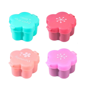 Travel Containers for Toiletries Flower/Cats Paw Travel BottlesLeakproof Rubber Travel Jars for Cosmetic Hand Cream