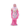 Mukena Anak PAUD TK SD Karakter Little Pony Cloud Waist Bag Pink Biru / Mukena Terbaru. 