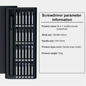 Obeng Set 24 in 1 Screwdriver Kit Hardware Tools