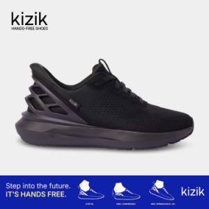 Kizik Athens 2 Blackout Mens Sneakers