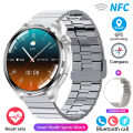 2024 New For Huawei Smart Watch Men GT5 Pro Max AMOLED Screen GPS Sports Watch Tracker NFC Bluetooth Call Blood Sugar smartwatch For Android iOS. 