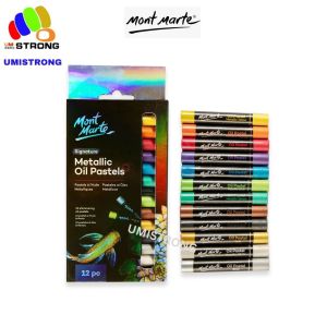 Mont Marte Metallic Oil Pastels Signature 12pc