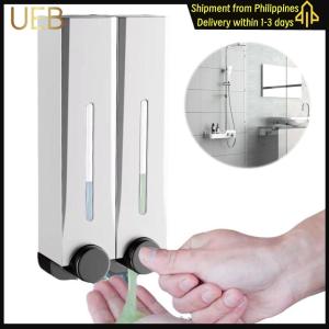 【UEB】 Wall-Mounted Shower Soap Dispenser No Drill 500ml Refillable Shower Dispenser 500ML Soap Dispenser for Bathroom Hotel