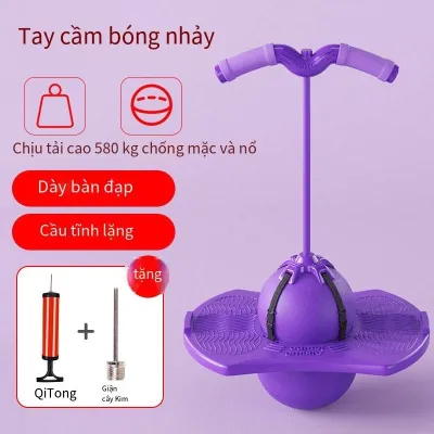 Bóng nhảy tăng chiều cao - Bóng nảy cho bé chất liệu nhựa cao su cao cấp không mùi cảm biến cân cân bằng an toàn