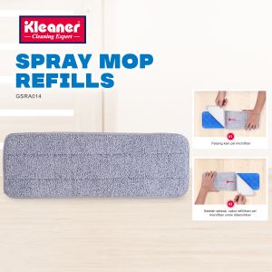 Kleaner Refill Alat Pel Semprot 2 In 1 Bahan Microfiber Spray Mop Pembersih Lantai GSRA014