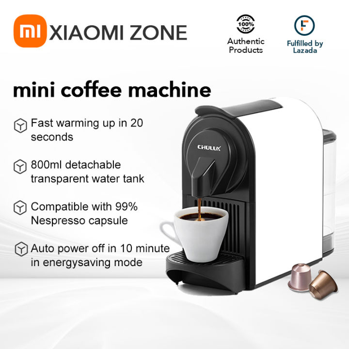 Seven Me Coffee Machine Espresso Coffee Maker Warmpro Household Fully  automatic milk foam integrated small capsule machine Italian office moka pot
