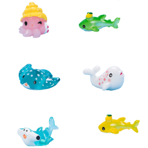 10Pieces Tiny Resins Ocean Creature for Fish Tanks Decorations and Home Decoration for Kids and Marine Enthusiasts