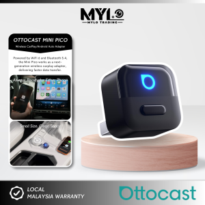 OTTOCAST Mini Pico 3.0 Cube 2 in 1 Wired To Wireless CarPlay Android Auto Adapter USB Stick Wifi Car Accessories