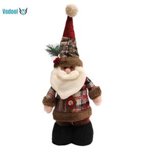 Snowman Elk Doll Ornaments W/ Telescopic Legs Christmas Telescopic Doll Christmas Telescopic Ornament for Kid Hotel Christmas Decor [Vodool Official Center]