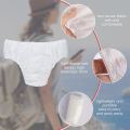 6Pcs Disposable Underwear Portable Unisex Non-Woven Panties One-Time-Use Briefs Handy Paper Panties for Travel Hotel Spa Massage Sauna Hospital. 