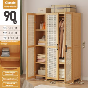 Small Closet Bedroom Household Simple Assembly Strong and Durable Dustproof Hangers