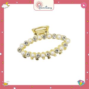 Jepitan Jedai Rambut Mutiara Ikat Rambut Capit Rambut Artis Korea Pita Anak