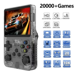 R36S Handheld Game Console Gameboy Playstation Video Retro Games Open Source Linux System 3.5 Inch IPS Screen