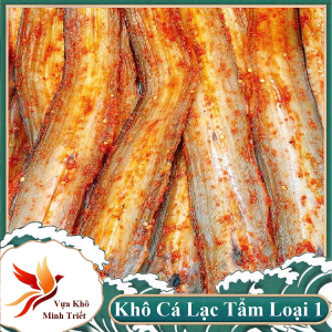 Khô Cá Lạc Tẩm Gia Vị Vừa Ăn VỰA KHÔ MÌNH TRIẾT 1KG Khô Cá Lạc Tẩm Gia Vị Vừa Ăn-Vựa Khô Minh Triết