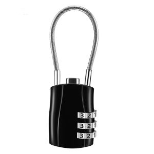 World Aifei Mall TSA Approved Luggage Lock 3-Digit TSA Customs Code Lock Keyless Password Padlock Travel Suitcase Duffle Bag Locker Combination Lock