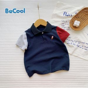 Áo polo cho bé trai áo phối tay cho bé trai bé gái chất cotton cá sâu cho bé từ 10 đến 26kg
