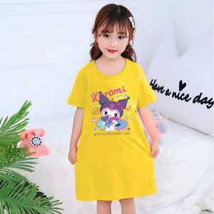 Dress Anak Perempuan KUROMI Viral Untuk Usia 1-10 Thn
