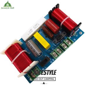 [Jocestyle Mall] 2-Way Speaker Audio Frequency Divider Adjustable Frequency Point 250W HiFi Crossover Filter Module Home Theater Audio Modification