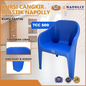 NAPOLLY KURSI TCC 500C - Bangku Plastik / Kursi Kamar / Kursi Plastik