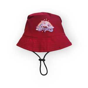 Bucket Anak Topi Anak Kuda Tanduk Custom Bordir Nama Usia 1 - 7 Tahun