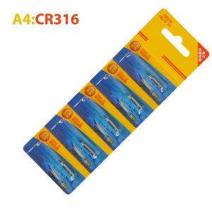 MUQZI 5PCS Tuổi thọ cao Pin Lithium phao câu cá Điện bền Cr425/cr311/cr316/cr322 Phụ Kiện Câu Cá An Ninh Câu cá đêm