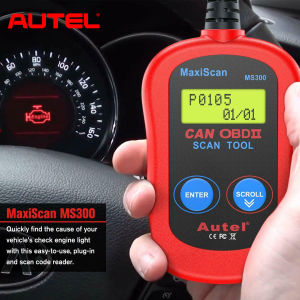 【all brands& obd2 cars】Autel MS300 OBD2สแกนเนอร์เครื่องสแกนเนอร์OBD2OBD2 Scannerเครื่องสแกนรถobd2เครื่องอ่านโค้ดปิดตรวจสอบไฟเครื่องยนต์อ่านและลบรหัสความผิดปกติ เครื่องสแกนรถ - Lazada