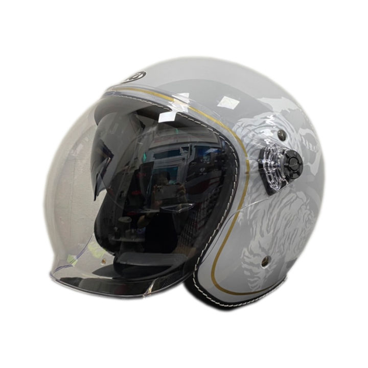 AKI AK-1V Multi Tiger Helmet (FREE HEVIK HELMET BAG) | Lazada Singapore