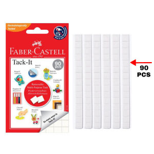 Faber Castell Tack it 108pcs Sticky Stuff Reusable Adhesive White Double Sided Tape Chinese New Year Dragon