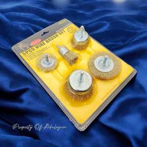 Bestguard Mata Bor Sikat Mangkok Kawat Set 5 pcs