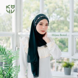 Koyu Hijab Pasmina Ceruti Luxury Payet Limited Edition