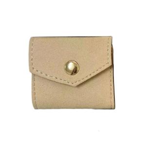 Compact Microfiber Leather Bags Stylish Storage Bag Earrings Pouches for Women’s Accessories and Gifts