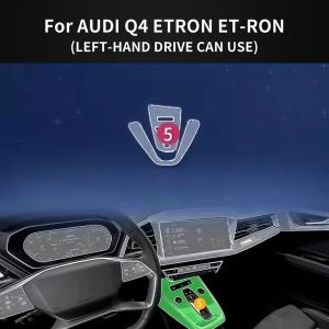 dncnf For Audi Q4 ETRON ET-RON 2024 Car Interior Door Center Console Media Dashboard Navigation TPU Anti-scratch Protector Film 7M5T2