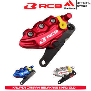 Kaliper Rem Cakram Belakang RCB Racing Boy Original S Series 2 Piston Yamaha NMAX / Aerox Old Merah