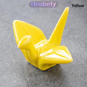 Heabety Giấy Gốm Cần cẩu đũa phần còn lại đũa dĩa muỗng chủ bữa ăn tối muỗng đứng trang trí nhà trang trí tân gia món quà