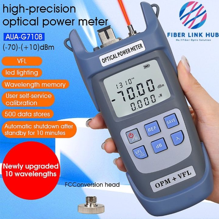 Comptyco AUA-80A Alle-In-Een Optische Power Meter ... - Vicedeal