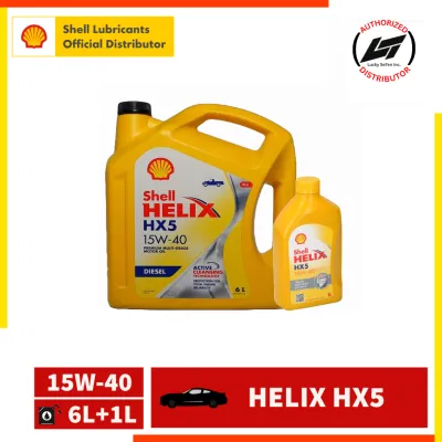 Shell Helix HX5 Diesel 15W-40 6L + 1L