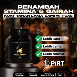 245GR Madu HEALSMAN Gingseng - Suplemen Herbal Pria Penambah Stamina Original