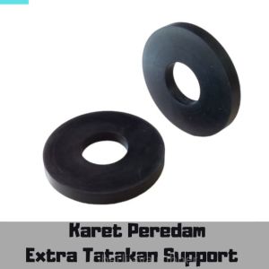 Karet Peredam Extra Tatakan Support Depan Jazz RS GD3 GD8 HRV-V BR-V 2pcs