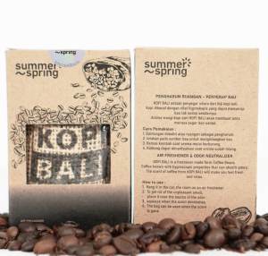 Parfum Mobil/Pengharum Kamar Mandi/Pengharum Lemari Pakaian Gantung Kopi Goni Biji Asli Bergaransi