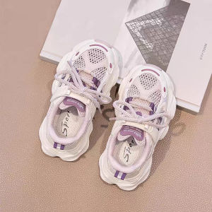 ULEEK Christmas 2024 Summer New Children Sneakers for Girls Fashion Comfortable Soft Sole Air Mesh School Student Running Casual Sports Shoes
