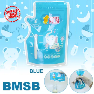 Baby Love BMSB 200ml 30pcs Baby Breast Milk Storage Bag Liquid Safe Food Storage Bags
