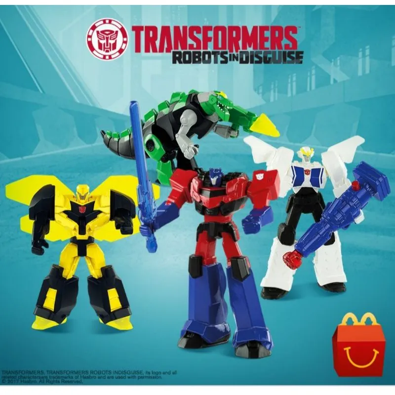 Transformers Robots Juguetes Mcdonalds Transformers 2018
